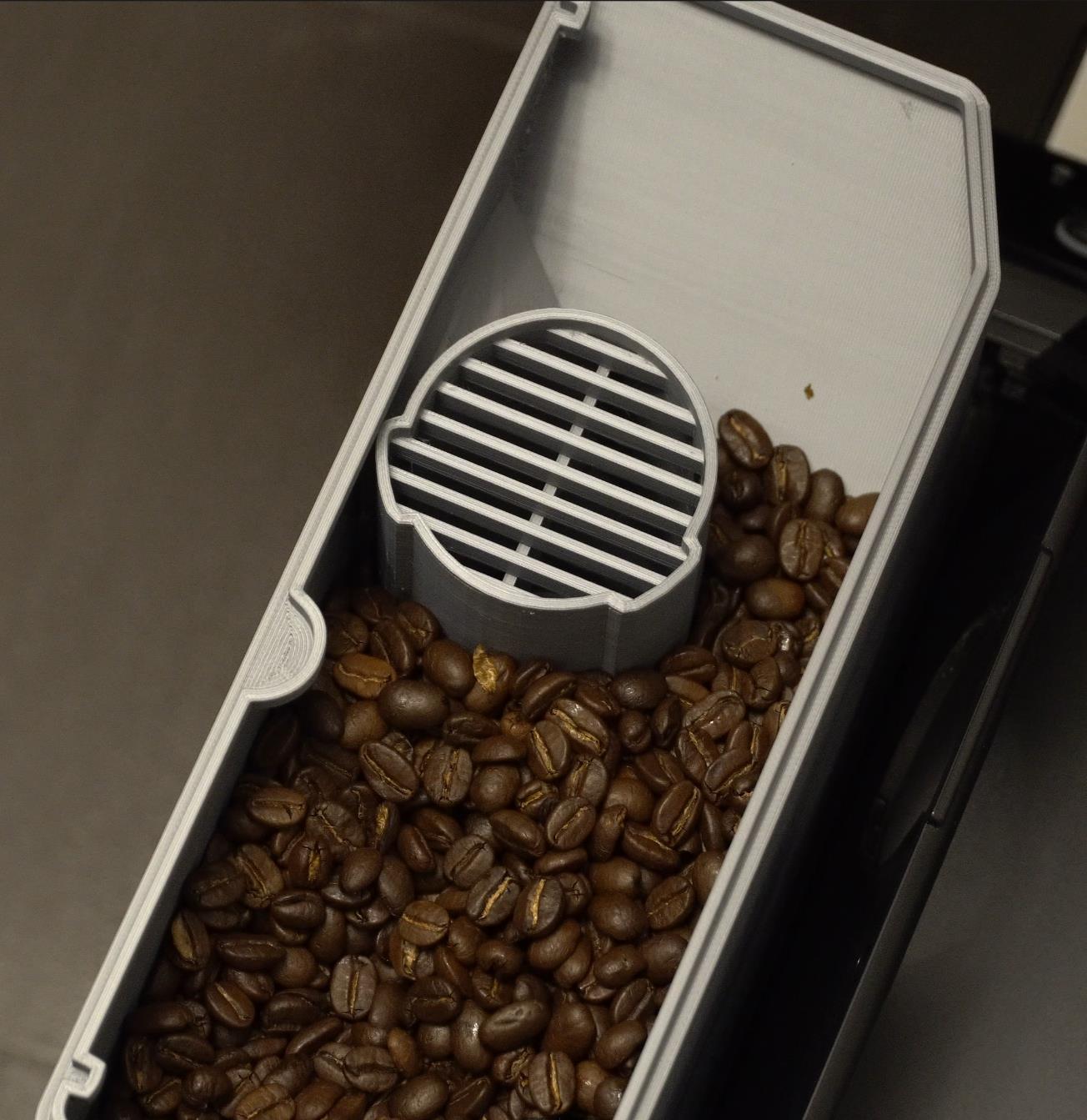 Aufsatz gefüllt mit Bohnen